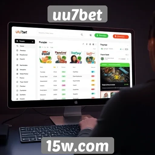 Análise da interface do site uu7bet